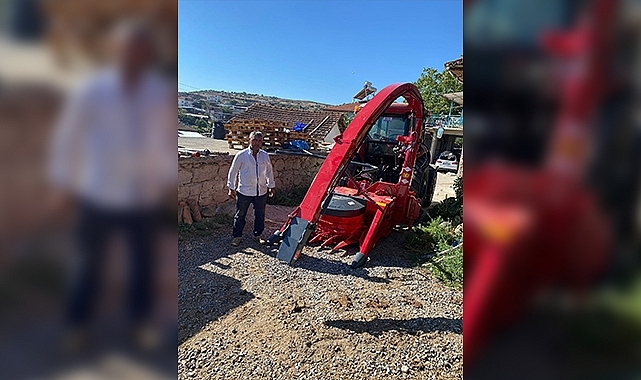 Silaj makinesine bacağını kaptıran çiftçinin bileği koptu ASAYİŞ