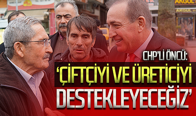 CHP Samsun Büyükşehir Belediye Başkan Adayı Cevat Öncü den Salıpazarı