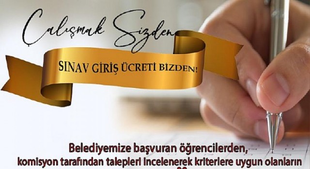 Burhaniye Belediyesi Üniversite Sınavı (YKS) Ücretlerini Yatırdı