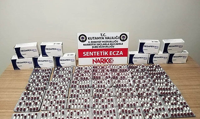 Kütahya’da Bir Araçta 588 Adet Sentetik Ecza Ele Geçirildi - ASAYİŞ ...