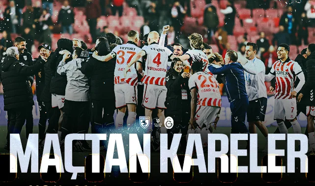 Samsunspor: 4 - Galatasaray: 1 (Foto Galeri)