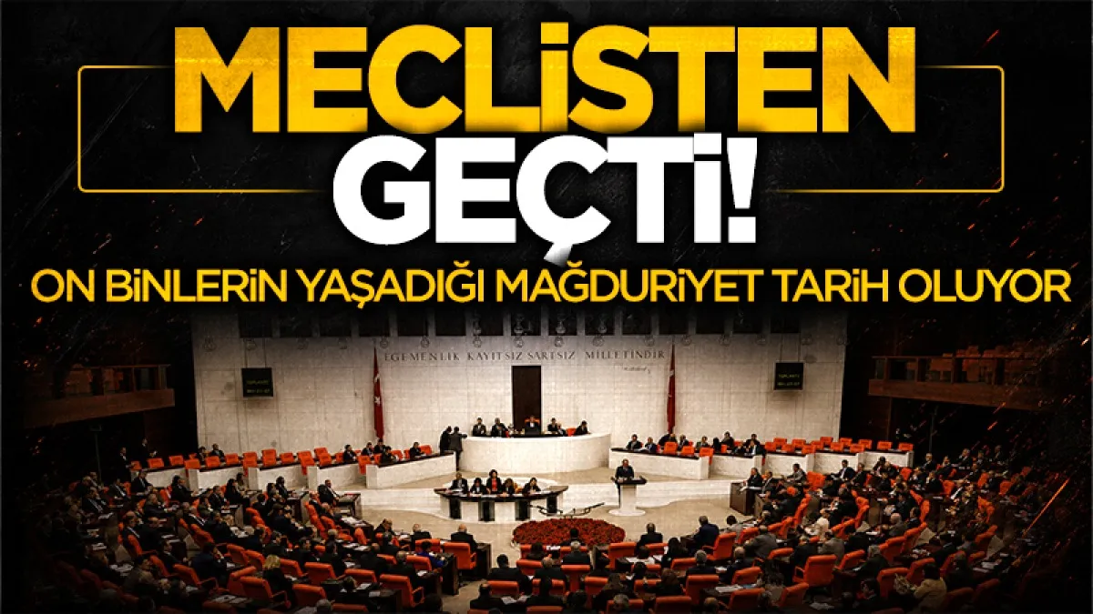 12. Yargı Paketi komisyondan geçti! IBAN mağdurlarına ceza indirimi geliyor