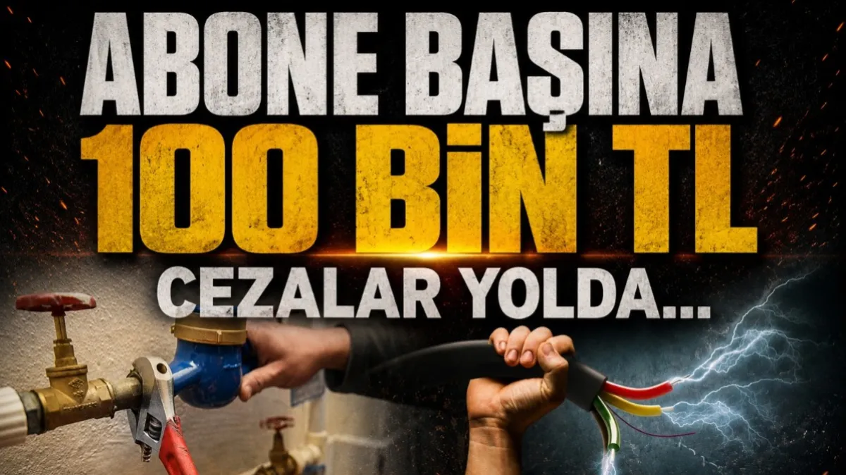 Abone başına 100 bin lira: Cezalar yolda...