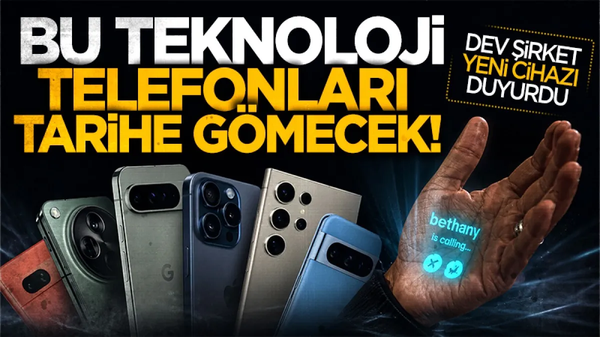 Akıllı telefon dönemi bitiyor mu? Dev şirket yeni cihazı duyurdu