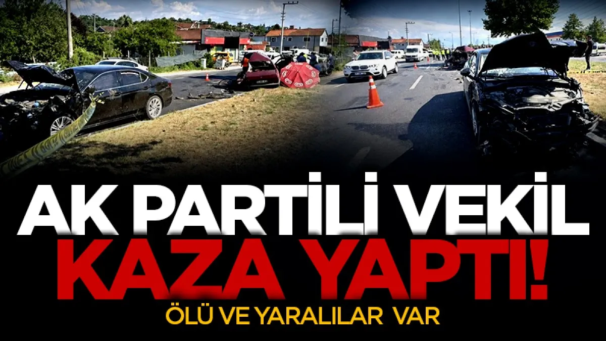 Araçlar pert oldu! Milletvekili Ercan Öztürk kaza yaptı: 1 ölü, 2 yaralı