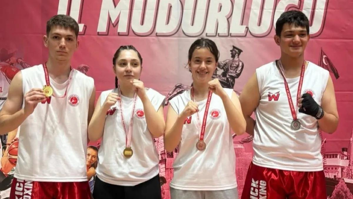 Atakum Belediyespor Kick Boks takımı il birinciliğine damga vurdu