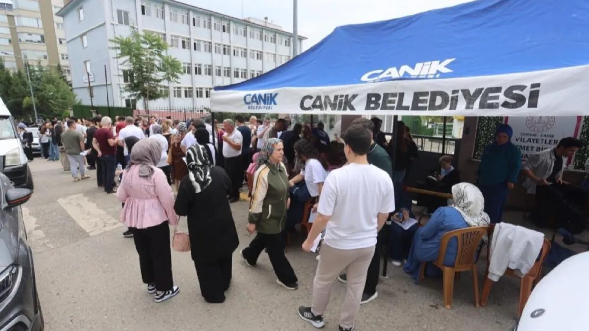 Canik Belediyesi'nden YKS desteği