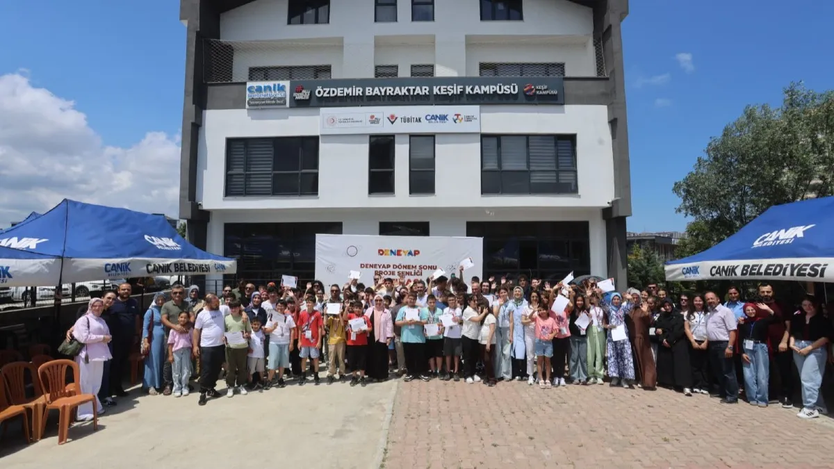 Canik Keşif Kampüsü'nde proje şenliği