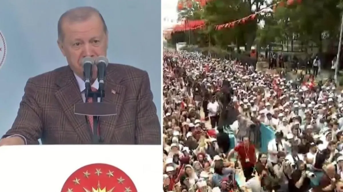 CHP’nin güçlü olduğu Edirne’de Erdoğan’dan gövde gösterisi