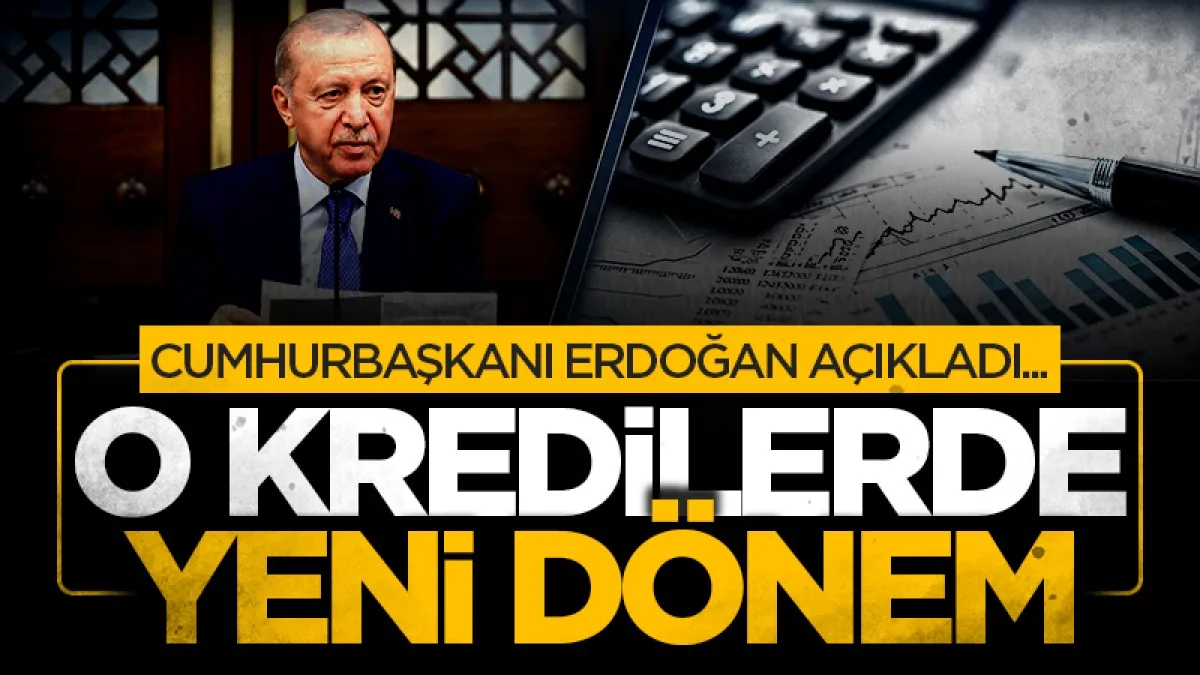 Cumhurbaşkanı Erdoğan müjdeyi verdi! Reeskont kredilerinde limit yükseldi