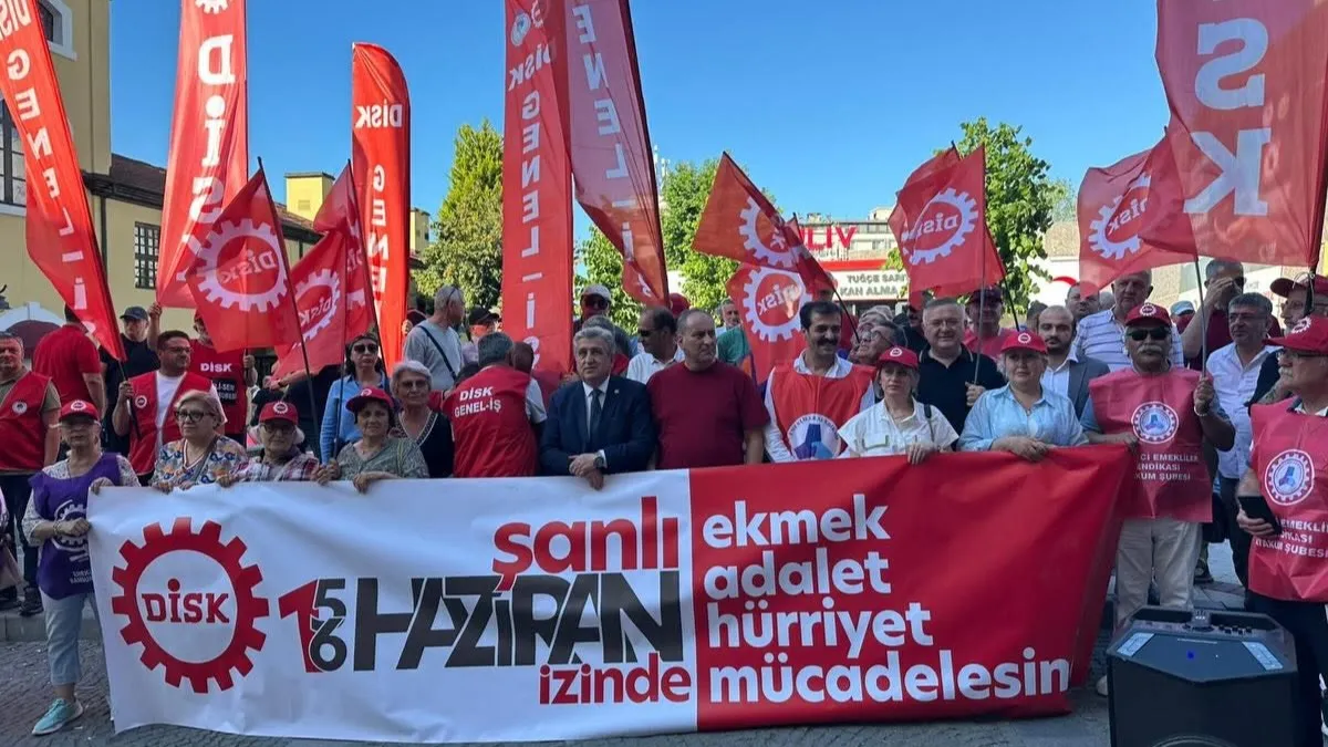 DİSK Bölge Başkanı Mutlu Karabacak: İşçi durursa hayat durur