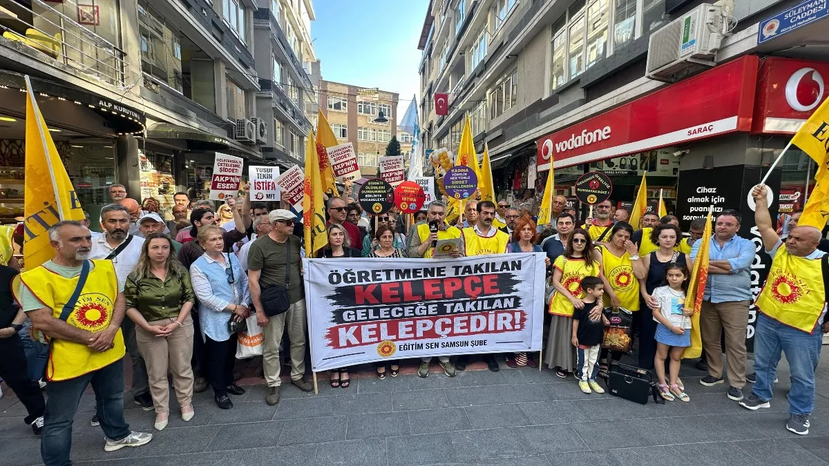 Eğitim Sen Samsun Şubesi: Öğretmenler çözüm istiyor!