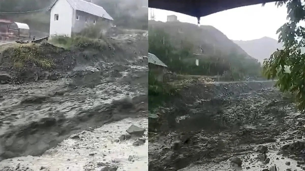 Elazığ'da sel yolları ve tarım arazilerini vurdu