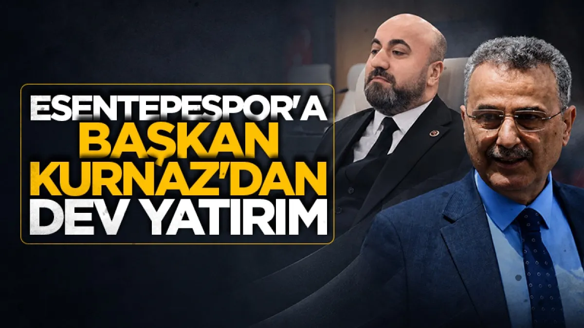 Esentepespor'a Başkan Kurnaz'dan dev yatırım: Yeni halı saha geliyor