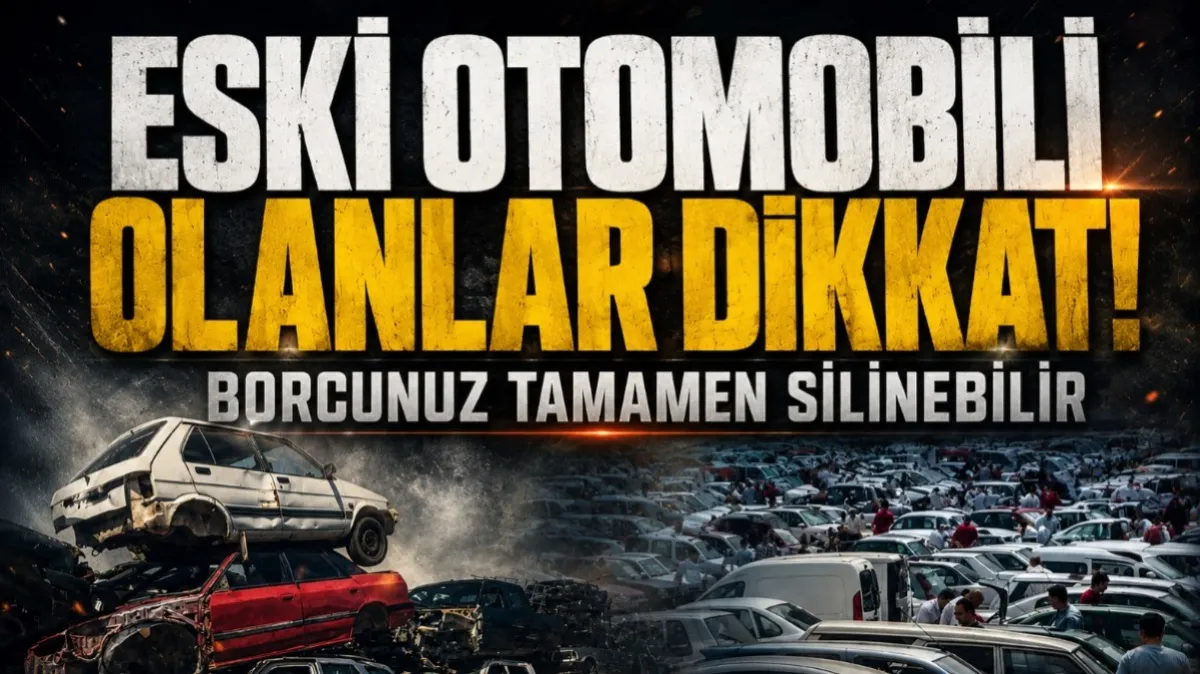 Eski otomobili olanlar dikkat: Borcunuz tamamen silinebilir