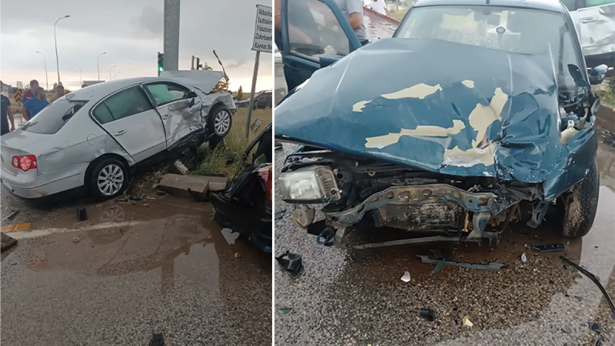 Eskişehir-Afyonkarahisar yolunda kaza: 4 yaralı