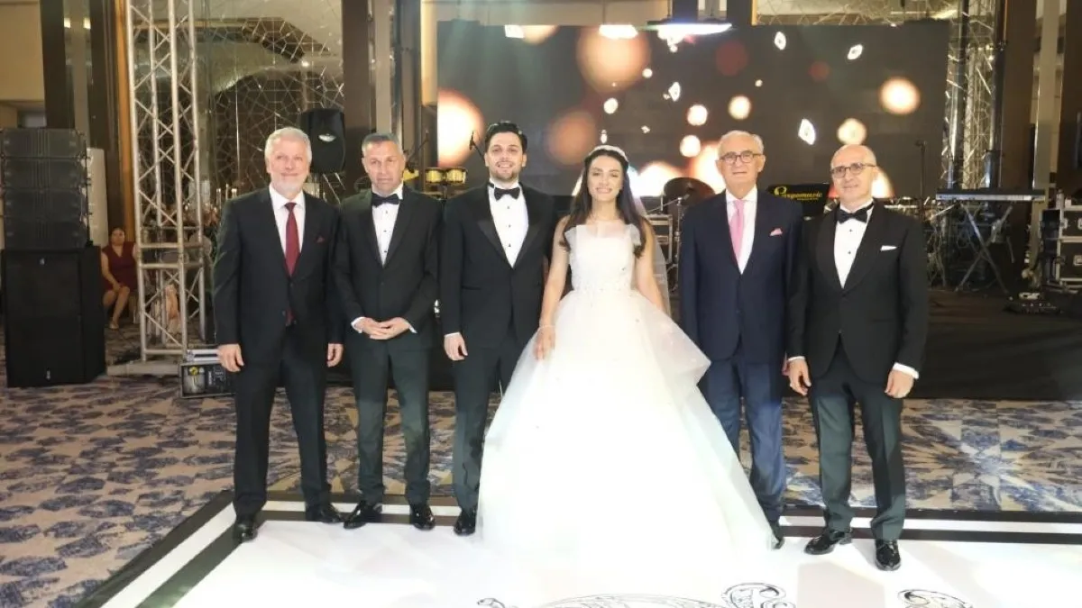 Görkemli düğünle mutluluğa 'evet' dediler