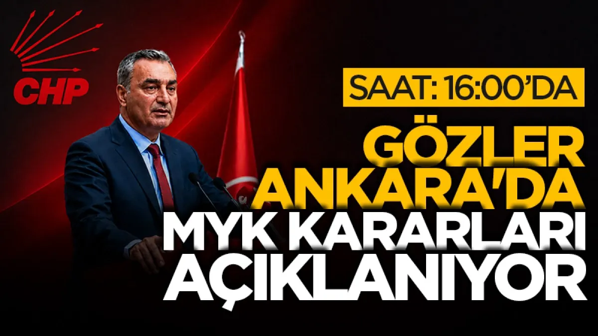 Gözler Ankara'da MYK kararları açıklanıyor