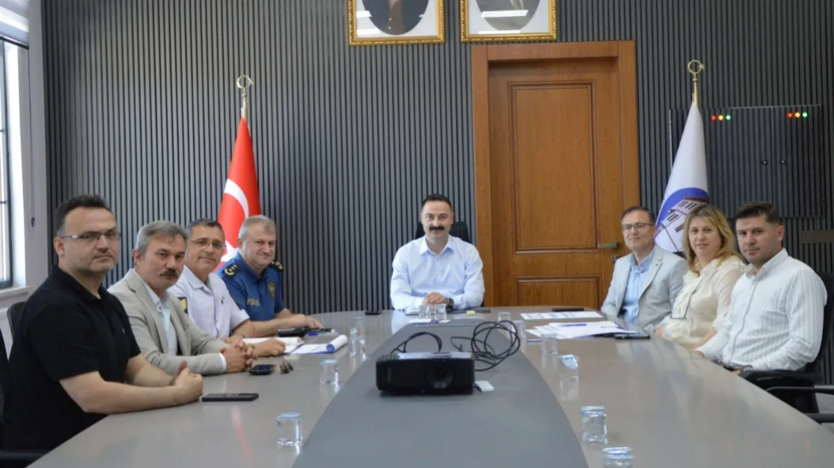 Havza'da 2026 YKS koordinasyon kurulu toplantısı yapıldı