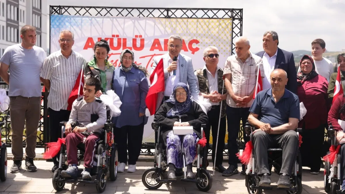 İlkadım’da engelli araçları sahiplerine ulaştı