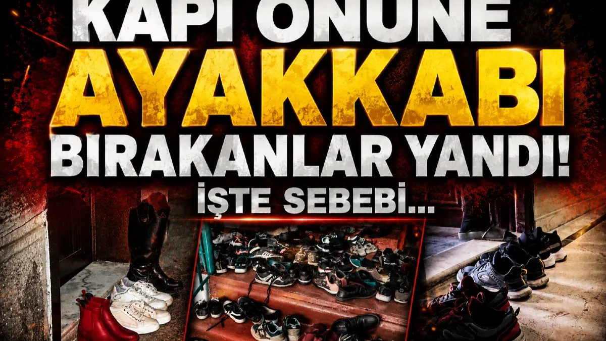 Kapı önüne ayakkabı bırakanlar yandı! İşte sebebi...