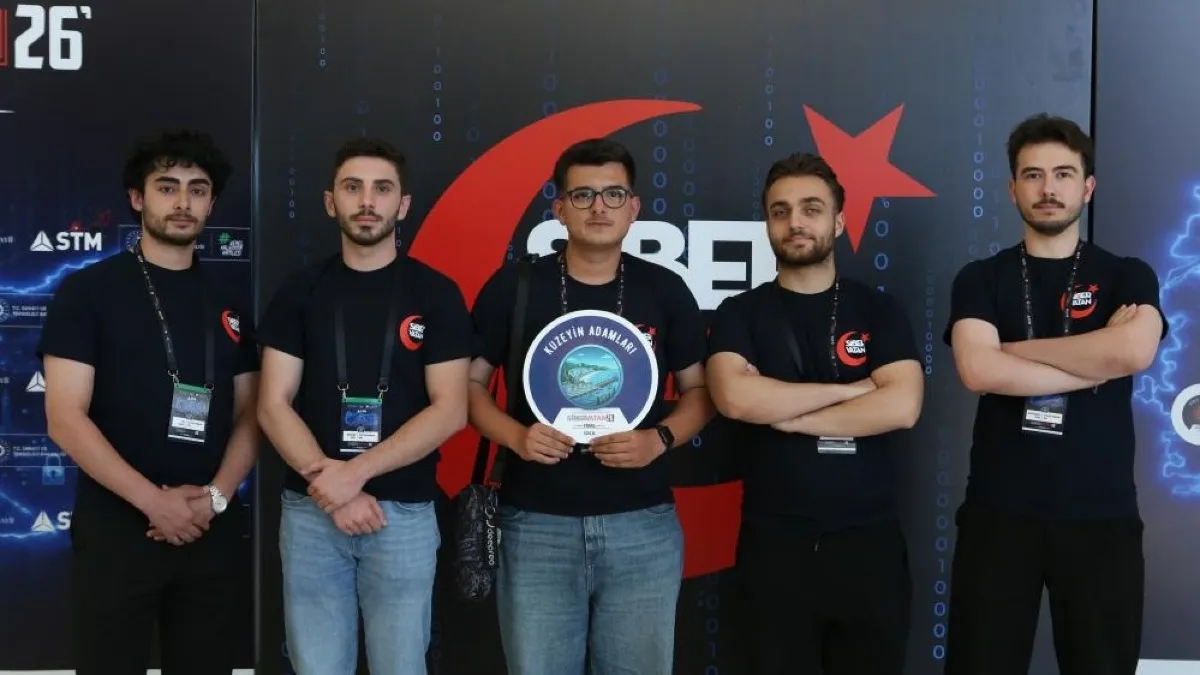 "Kuzeyin Adamları", Siber Vatan 2026 Türkiye Finali'nde yarıştı