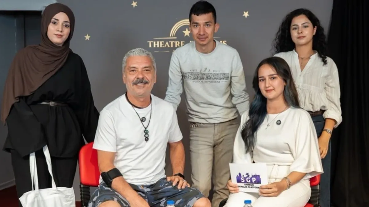 Necmi Yapıcı Samsun’da konuştu! Komedi çıkışı dikkat çekti
