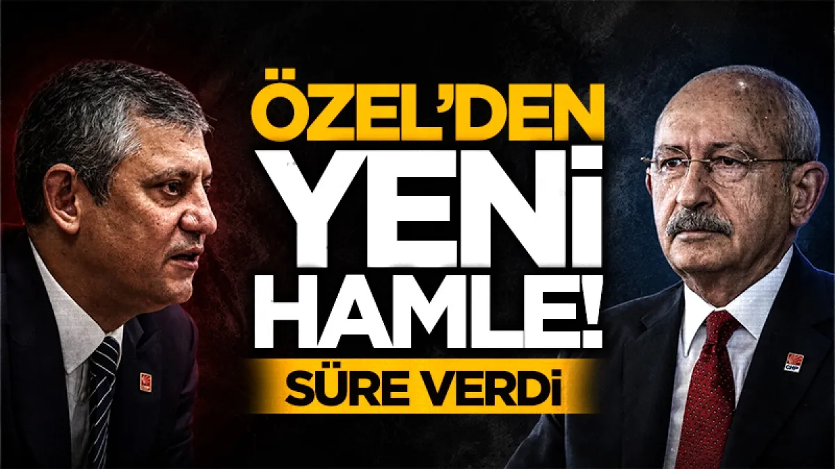 Özgür Özel'den bir kurultay hamlesi daha! Süre verdiler