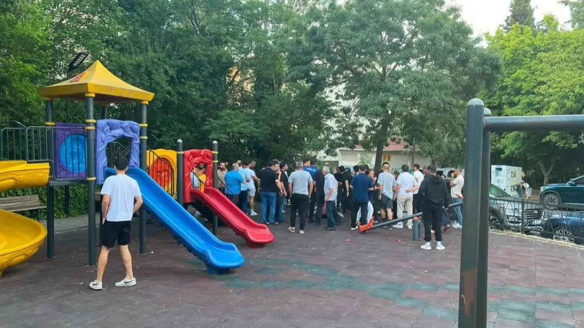 Parkta çıkan silahlı kavgada 5 kişi yaralandı