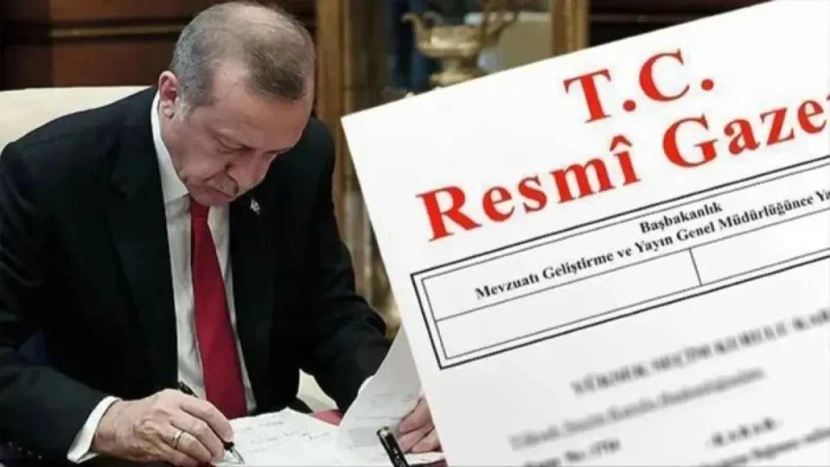 Resmî Gazete'de bugün (9 Haziran 2026 Resmî Gazete kararları)