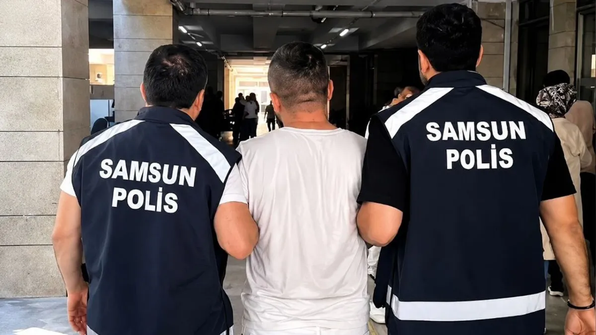 Samsun’da 15 yıl hapis cezasıyla aranan firari yakalandı