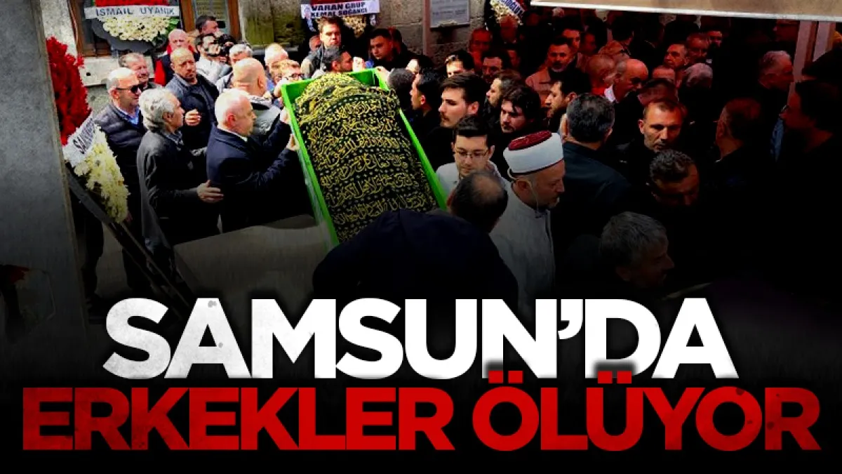 Samsun'da 2025'te 9 bin 805 kişi hayatını kaybetti: Yüzde 55'i erkek
