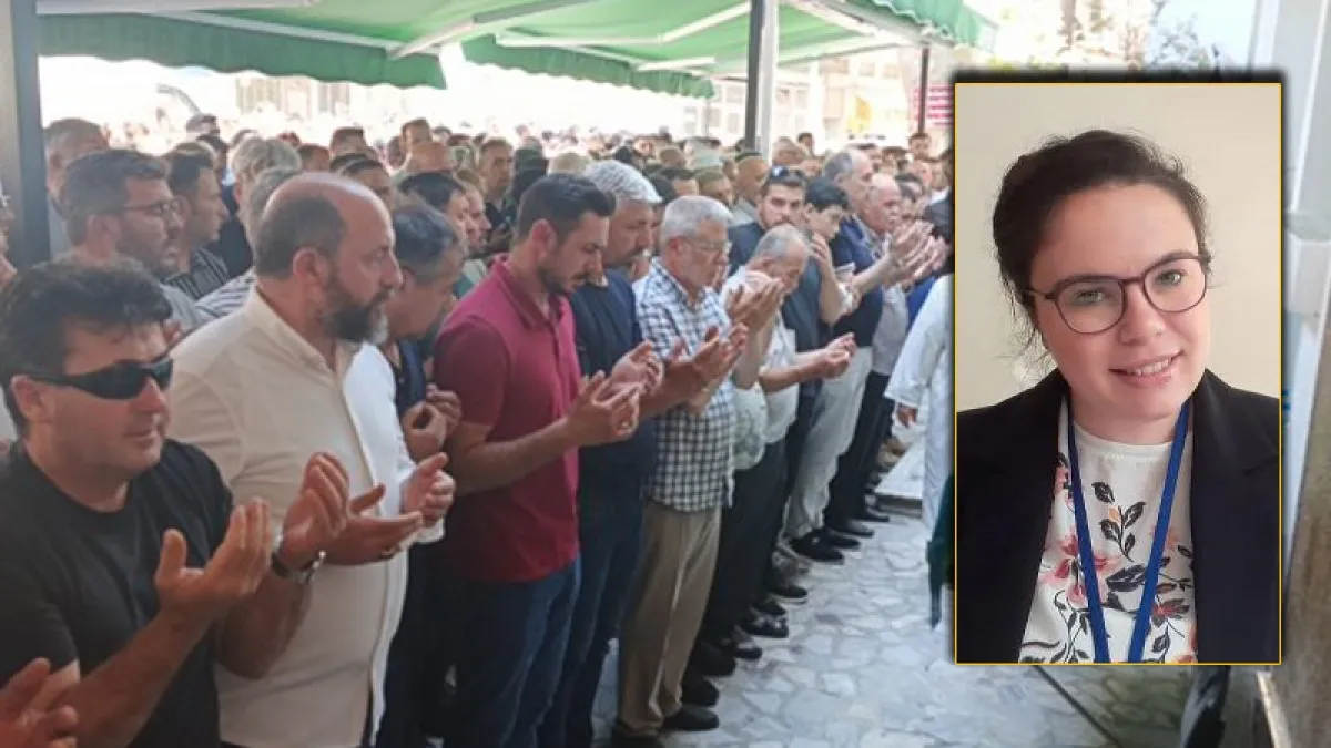 Samsun'da ölü bulunan 2 çocuk annesi son yolculuğuna uğurlandı