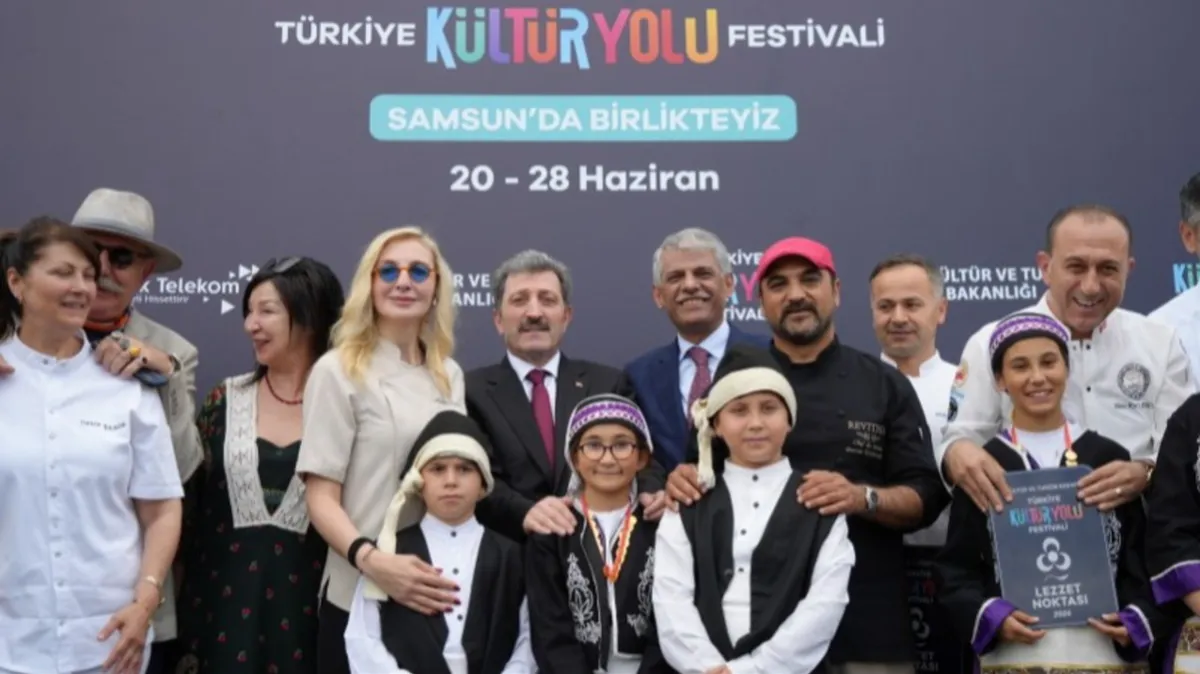 Samsun'da sanat şöleni: Türkiye Kültür Yolu Festivali coşkuyla başladı