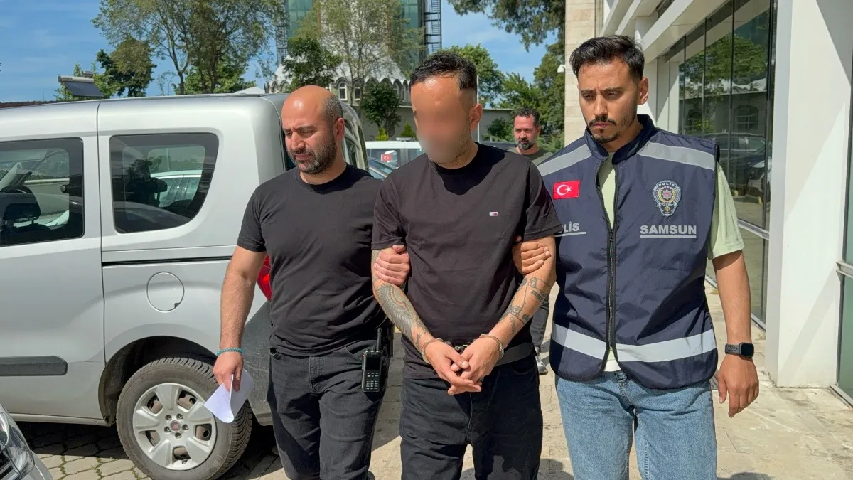 Samsun'da silahla yaralama şüphelisi tutuklandı