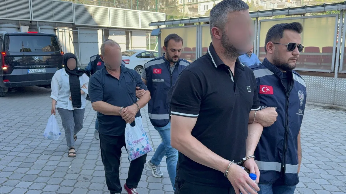 Samsun’da tefecilik operasyonu: 3 kişi adliyeye sevk edildi
