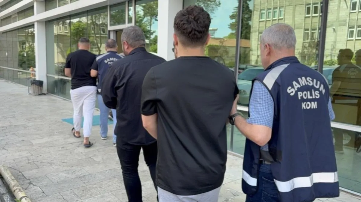 Samsun'da tefecilik ve dolandırıcılık operasyonu