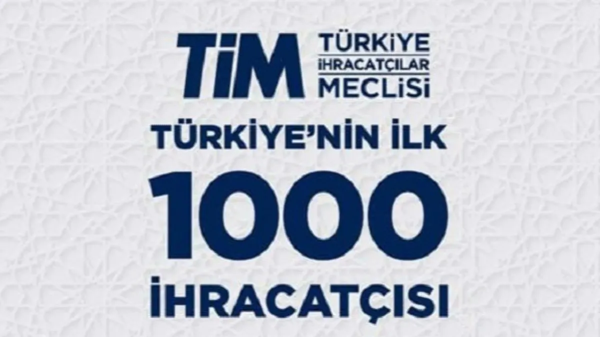Samsun’dan 7 firma TİM ilk 1000 ihracatçı listesinde