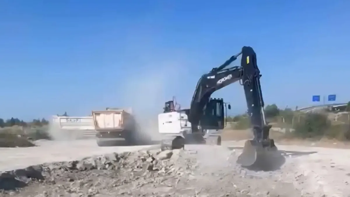 Samsun'da Yakakent OSB'de çalışmalar sürüyor