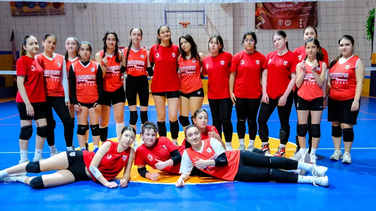 Samsunspor Voleybol Akademisi'nde büyük hamle: Yeni yetenekler yetişiyor