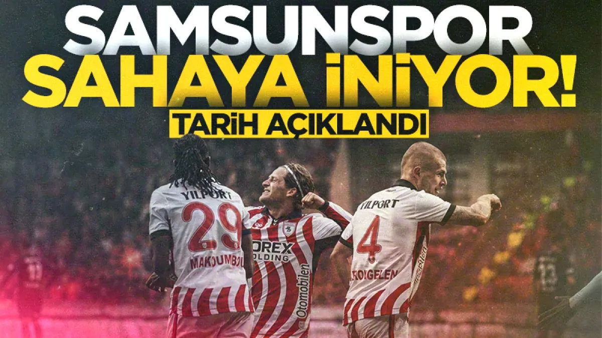 Samsunspor’un Hollanda kampındaki ilk hazırlık maçı belli oldu