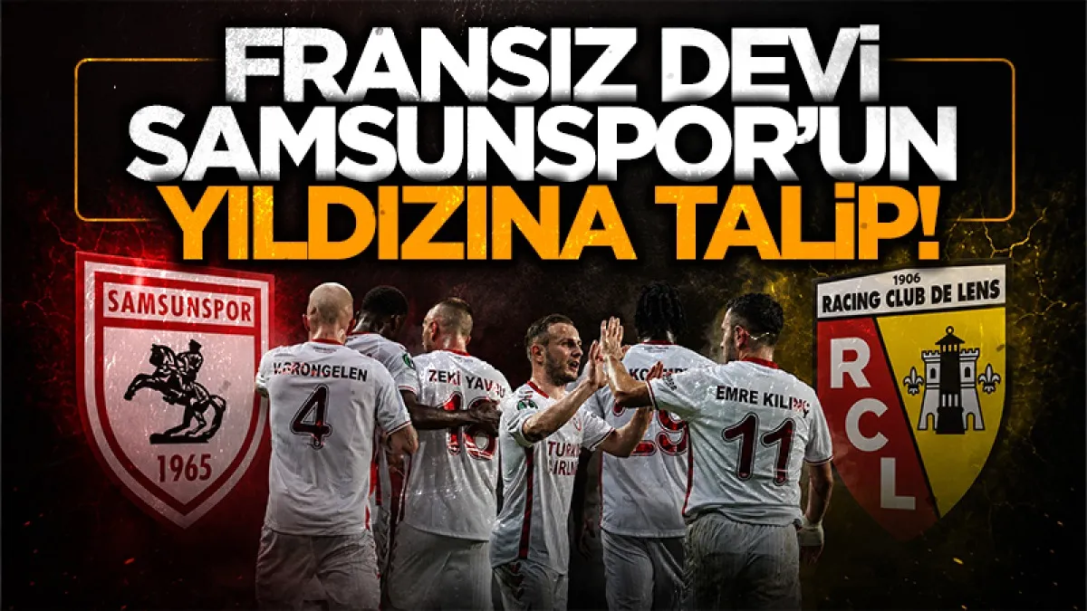 Samsunspor'un Hollandalı yıldızı Rick van Drongelen'e RC Lens kancası!