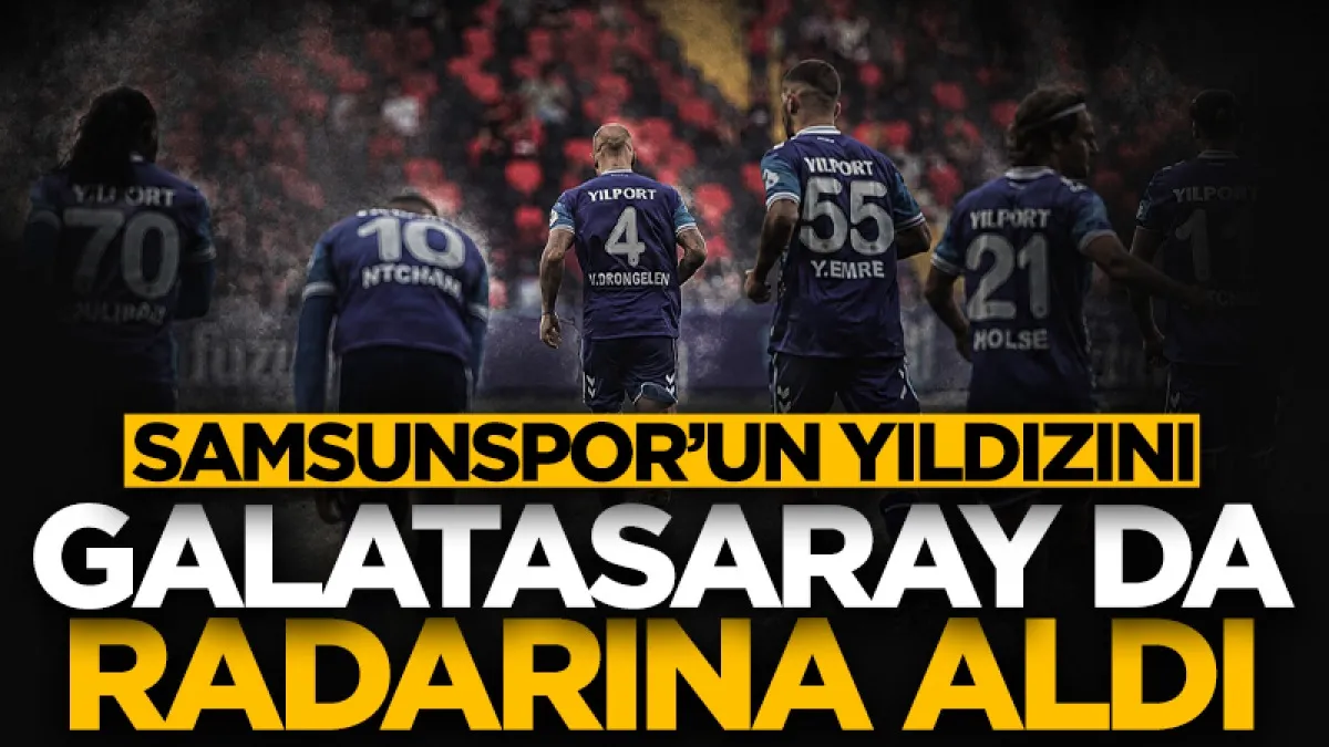 Samsunspor'un yıldızı Rick van Drongelen'i Galatasaray da radarına aldı!