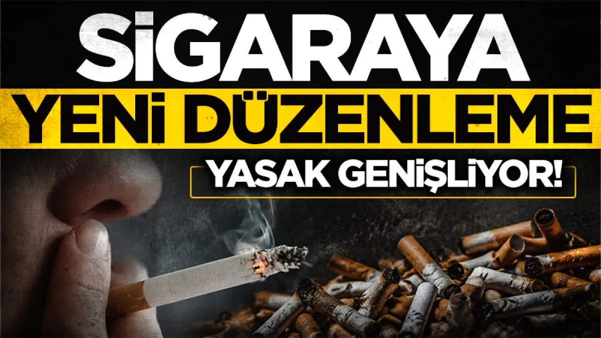 Sigaraya yeni düzenleme yolda: Kapalı alan yasağı genişliyor ve kurallar netleşiyor