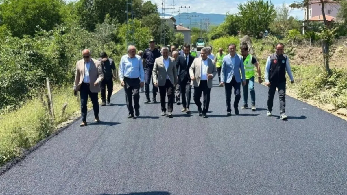 Sinop’ta 2026 asfalt sezonu törenle başladı