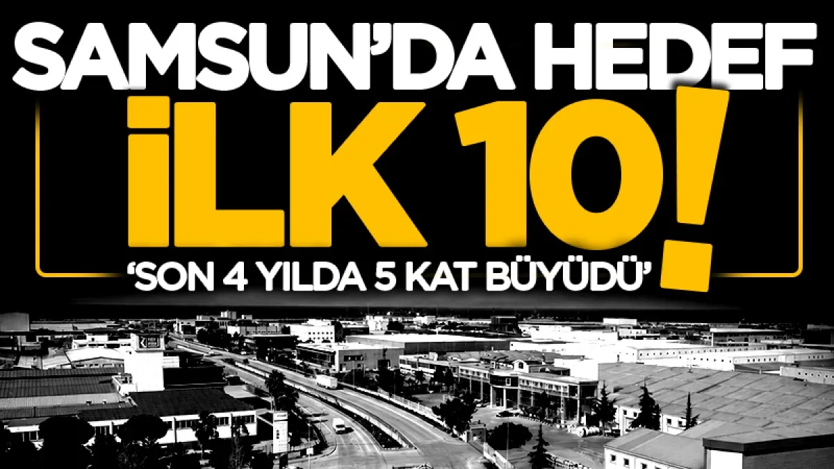 TBMM Plan ve Bütçe Komisyonu Başkanı Mehmet Muş: Samsun için dev sanayi hedefini açıkladı