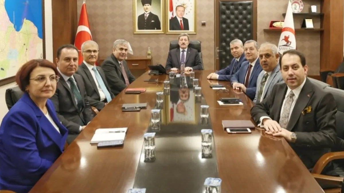 Vali Orhan Tavlı başkanlığında Samsun için kritik değerlendirme toplantısı