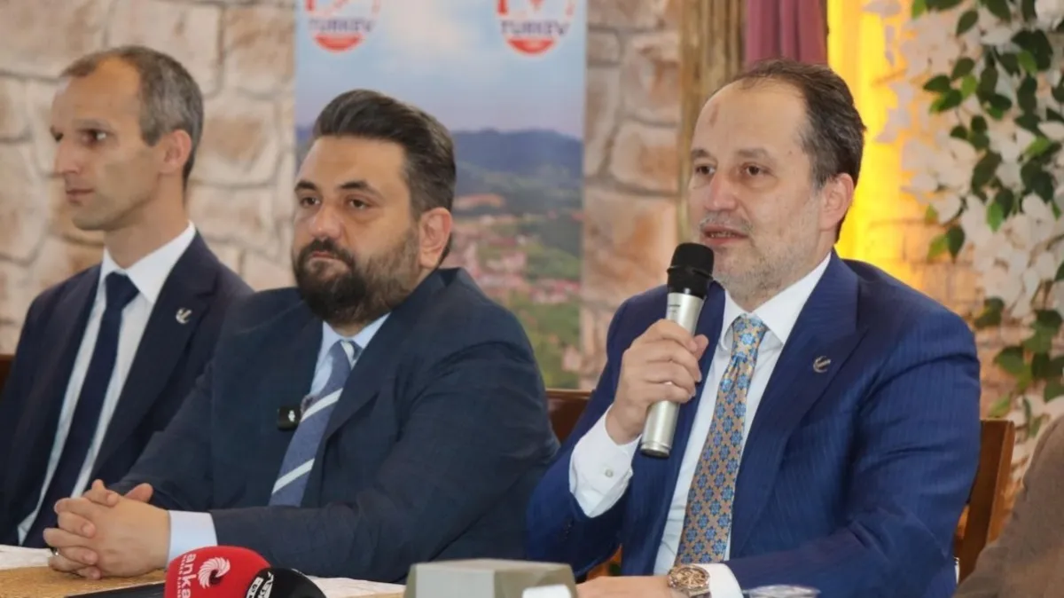 Yeniden Refah Partisi Başkanı Fatih Erbakan ittifak yapacakları partiyi açıkladı
