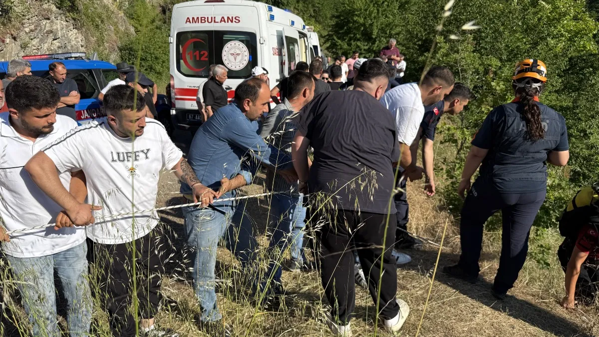 Zonguldak’ta şelaleye giren genç boğuldu