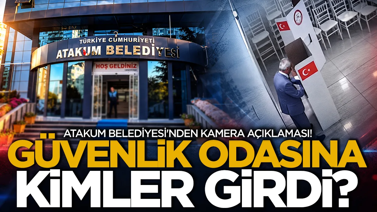 Atakum Belediyesi'nden kamera açıklaması!
